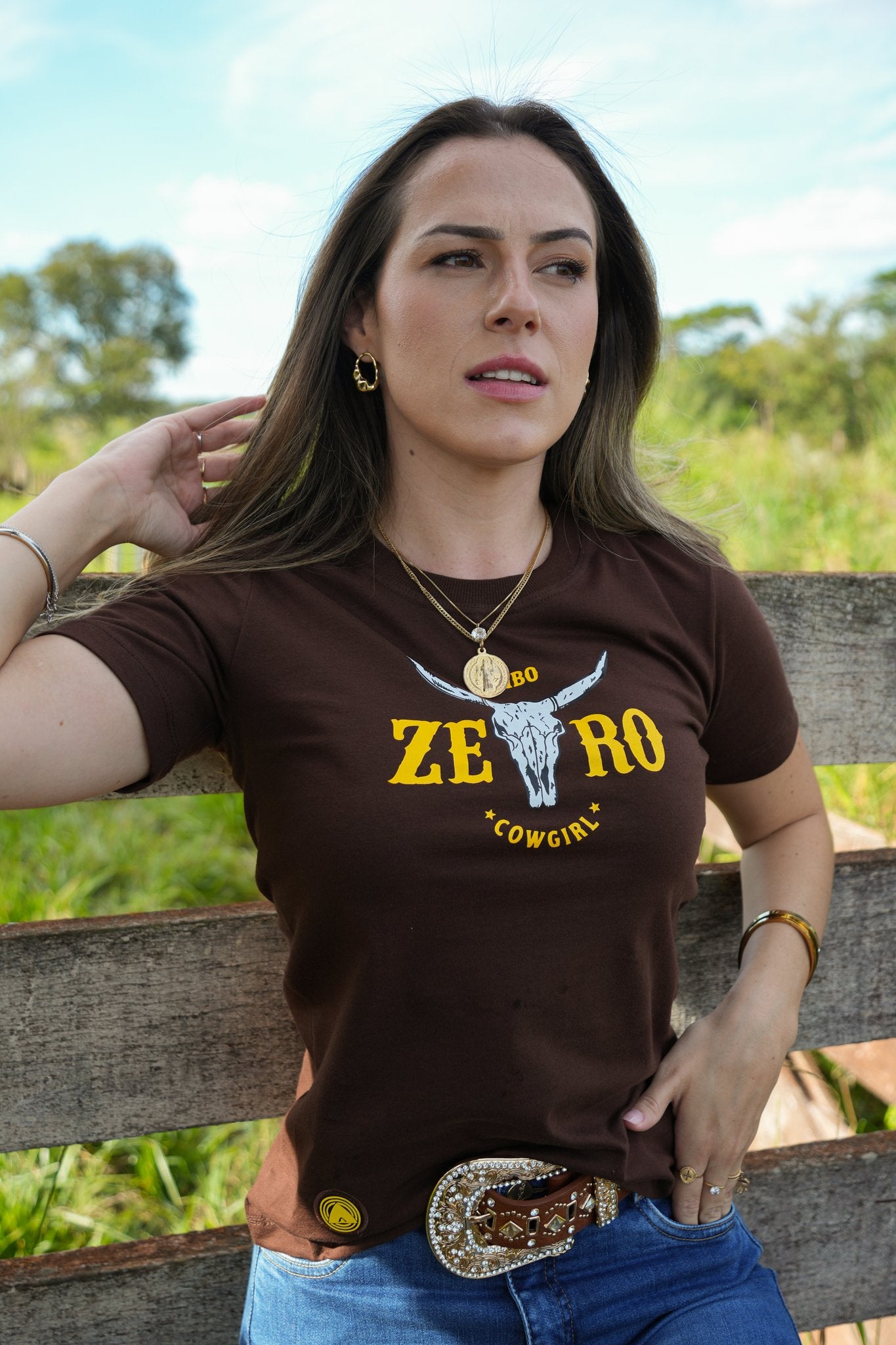 Camiseta Babylook Feminina Marruá - TZ032
