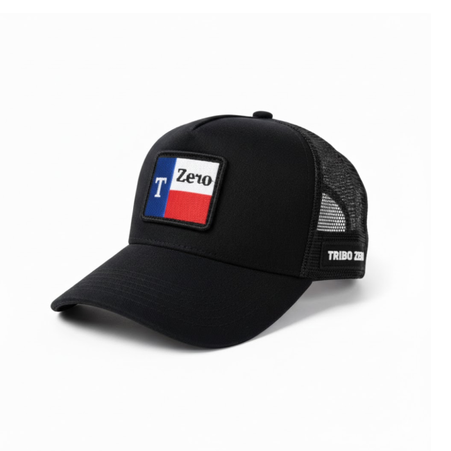 Boné Preto | Bordado | Texas - Tribo Zero