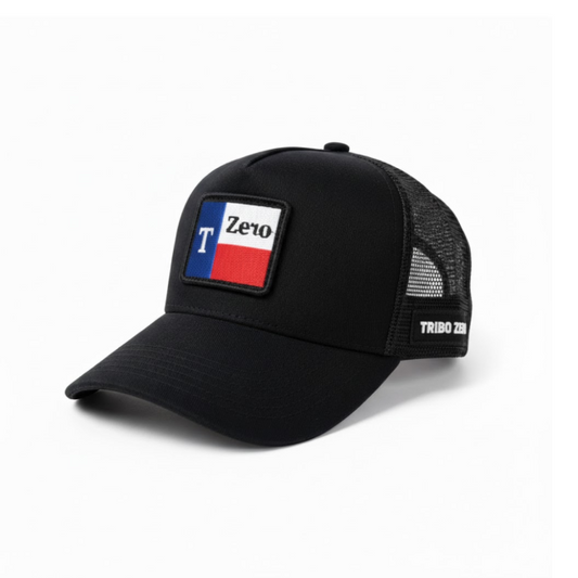 Boné Preto | Bordado | Texas - Tribo Zero