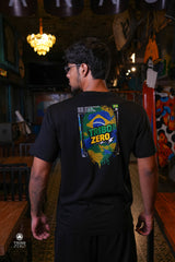 Camiseta Digital Brasileira Preta - Tribo Zero - vista de costas