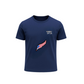 Camiseta TZ | Azul Marinho | Bordado pena texana. - Tribo Zero