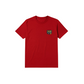Camiseta TZ |Vermelha | Logo chapado peito - Tribo Zero