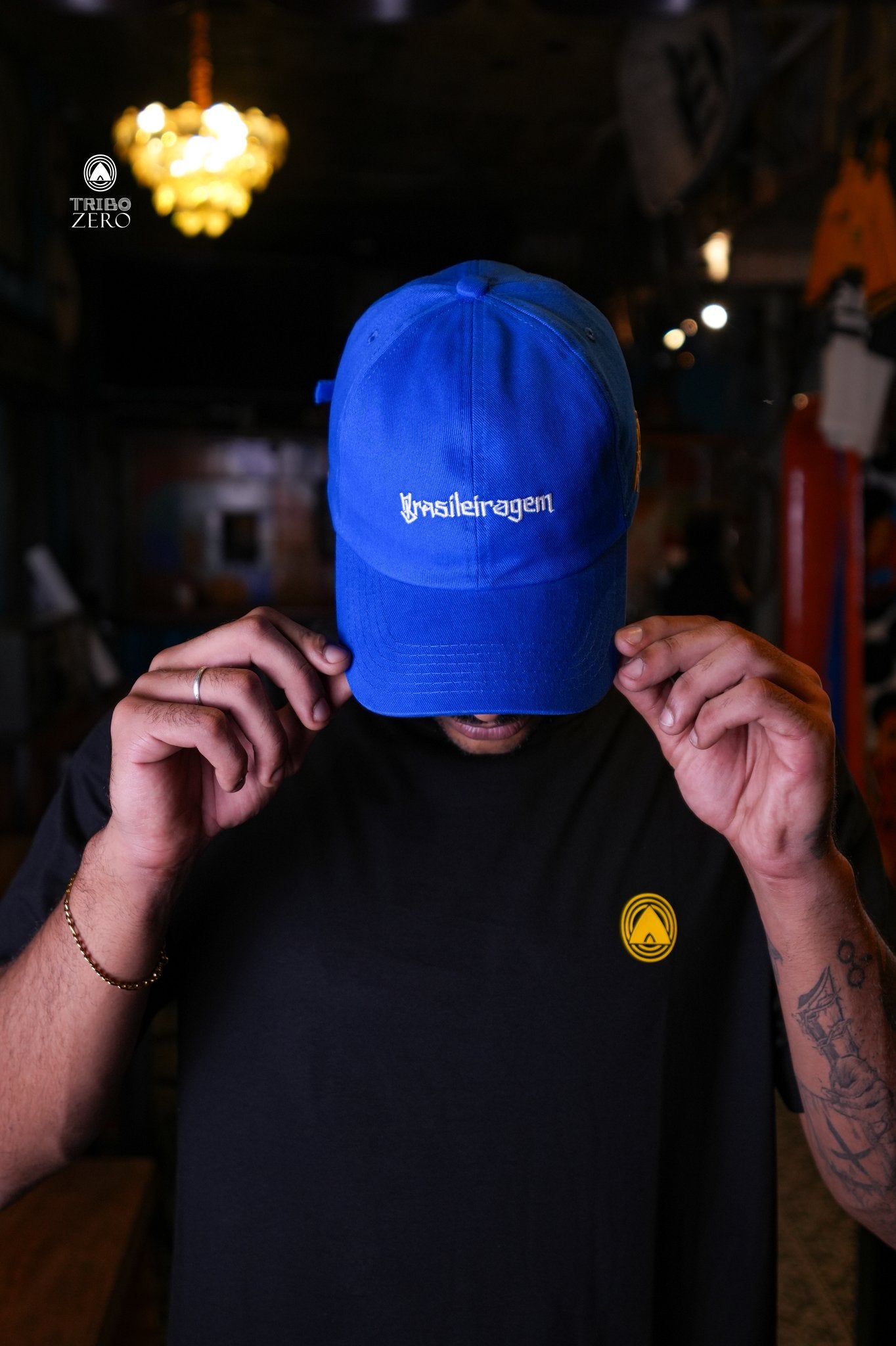 Boné Brasileiragem Assinatura da Tribo DH - TZ 001