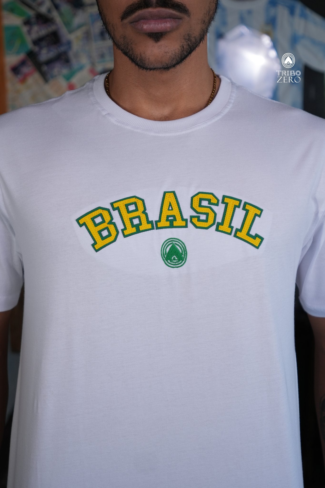 Camiseta Orgulho do Brasil - TZ 009