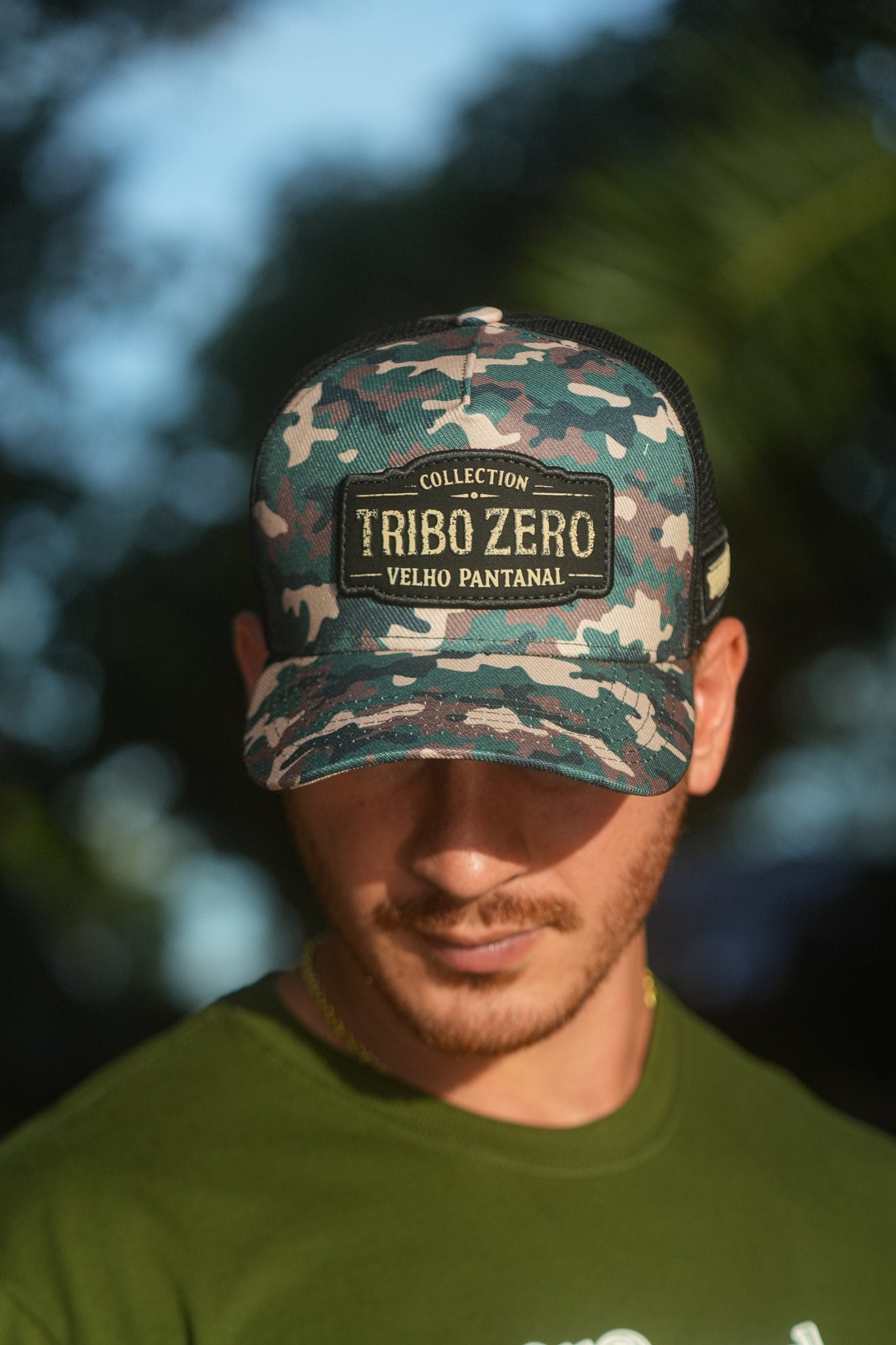 Boné Pantaneiro Militar - TZ019