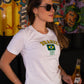 Camiseta Babylook Feminina Orgulho do Brasil - TZ016