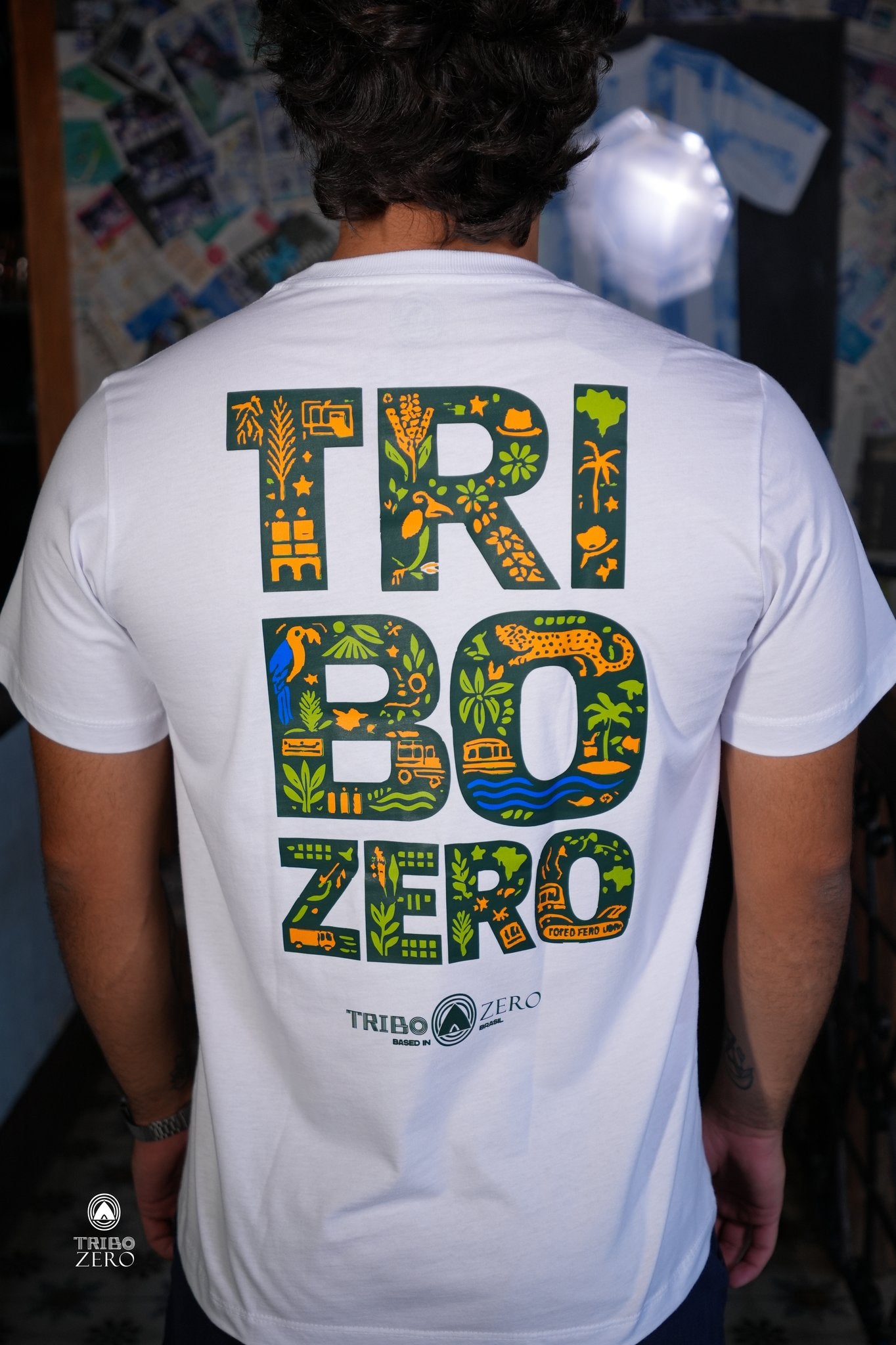 Camiseta Essência Tribal Brasileira - TZ 010