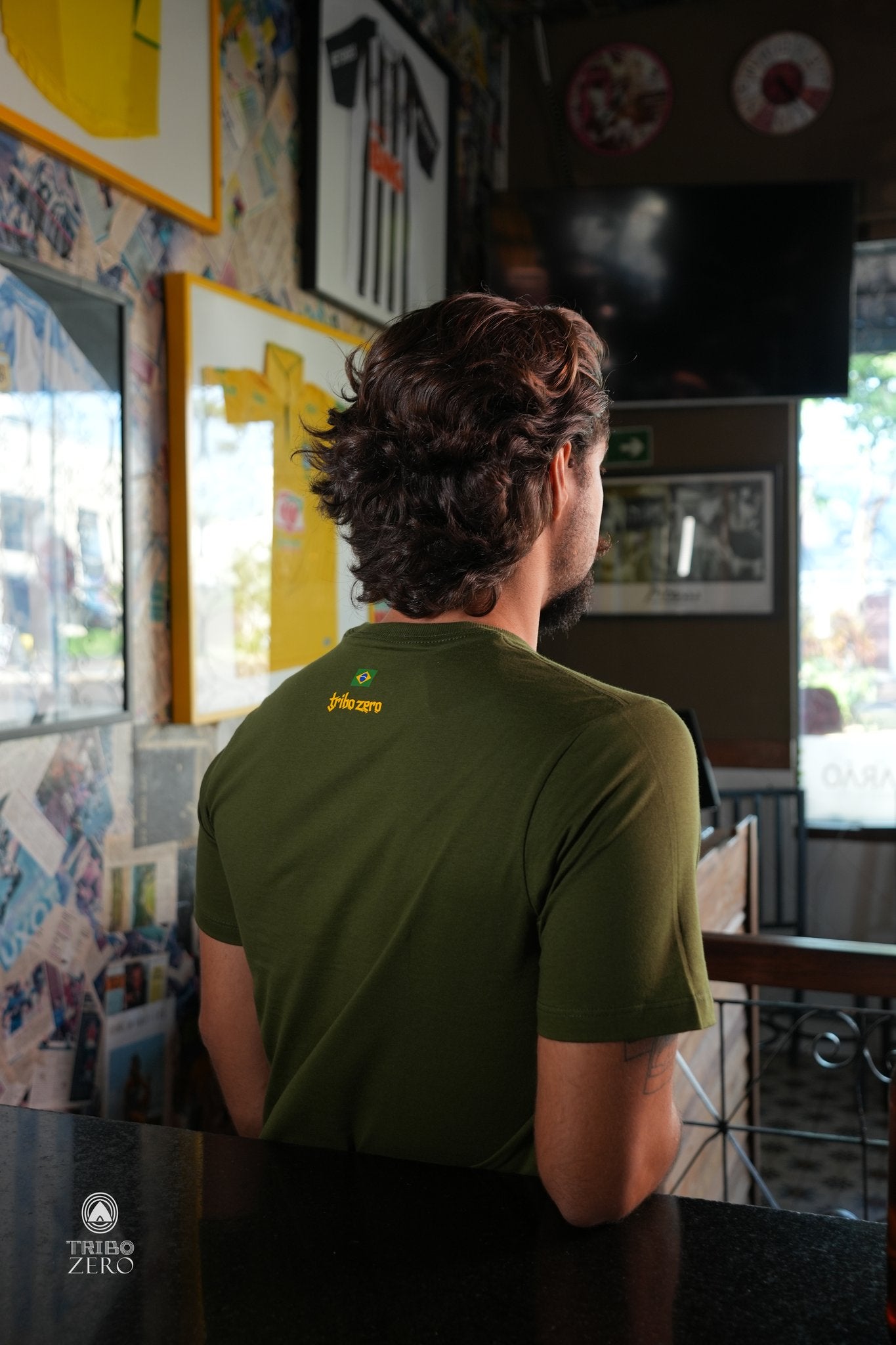 Camiseta Brasileiragem Verde - TZ 014